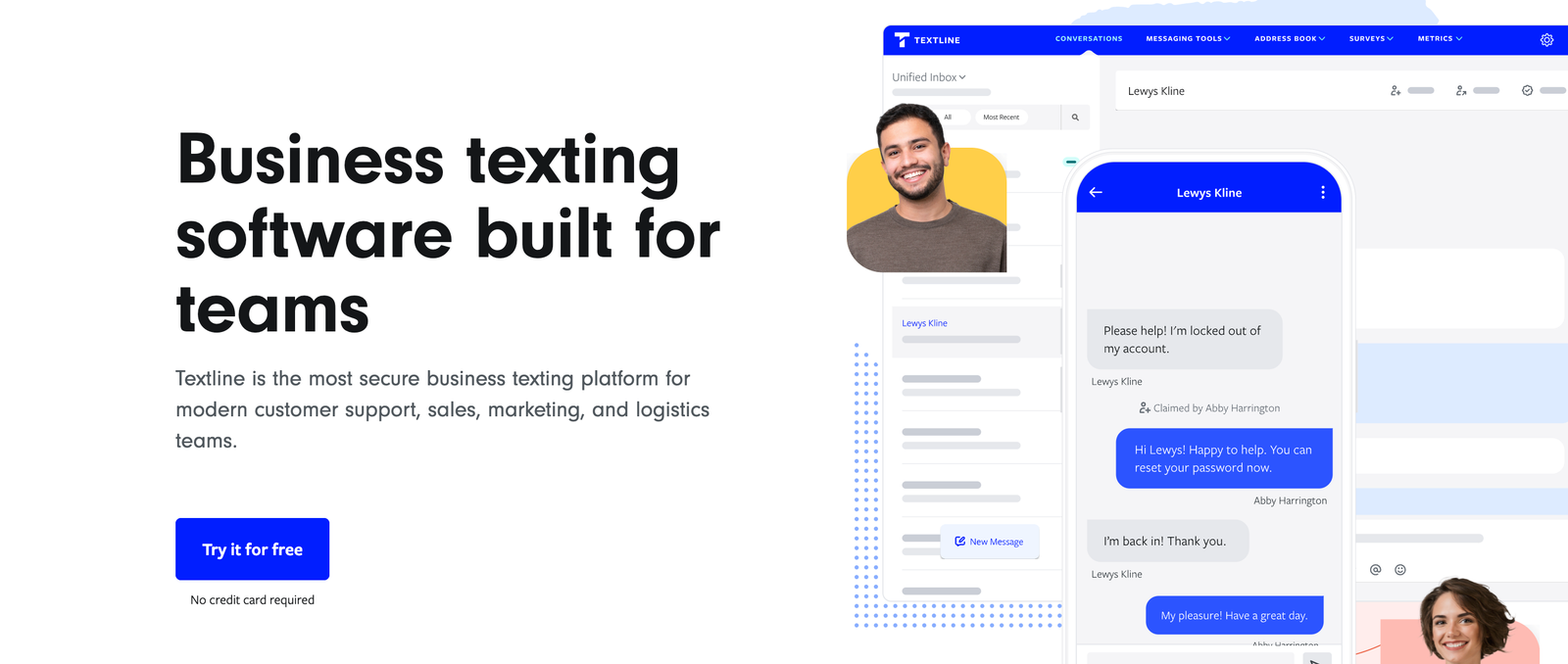 Textaline Examples Mastering Customer Communication with Textline: The Ultimate Guide 2024